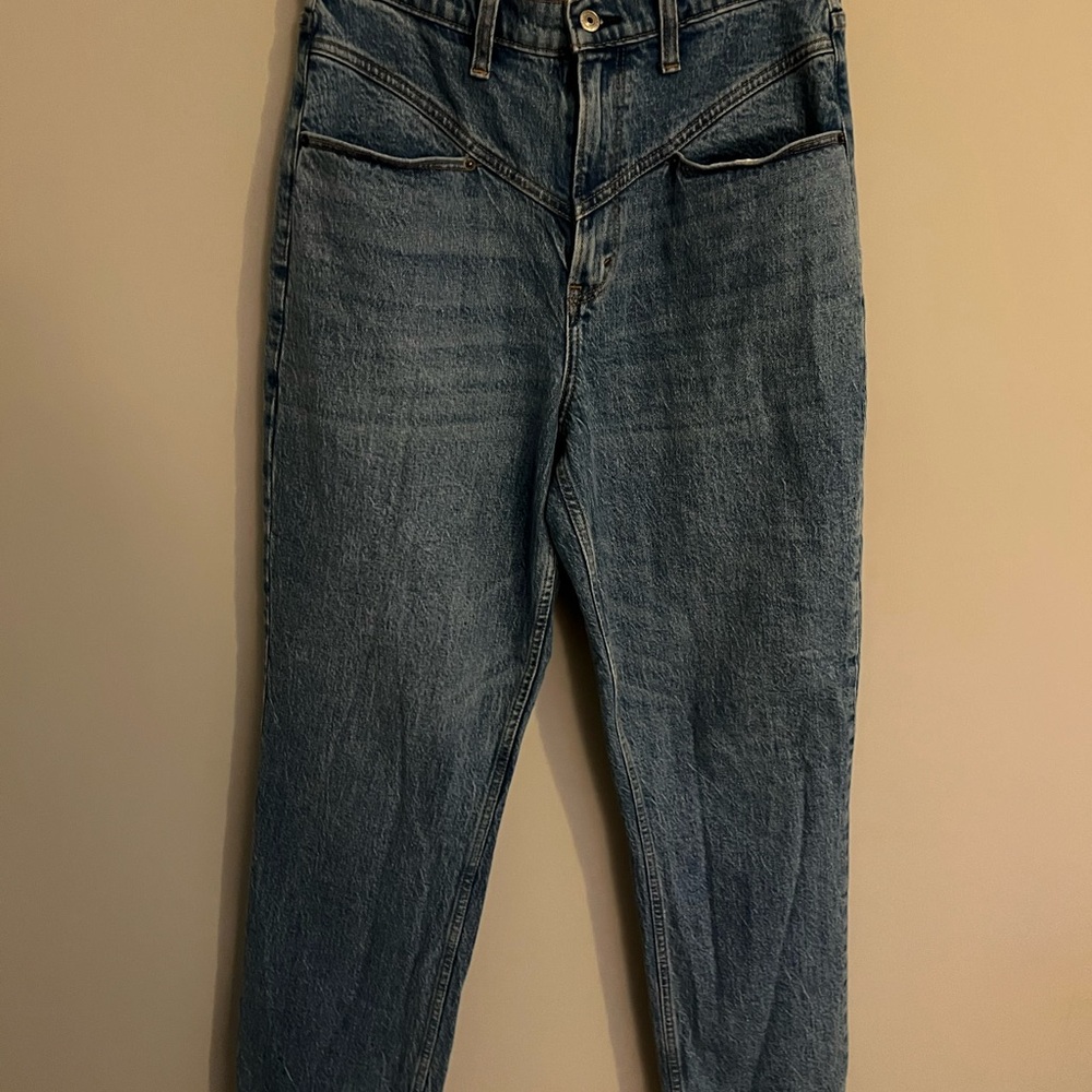 Abercrombie & Fitch Ultra High Rise 90s Straight Curve Love 29 jeans